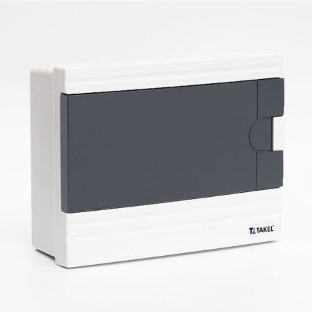 (512748) Щиток наружный SF-WG на 12 модулей. белый. серая дверь.. Argent IP 40. TAKEL