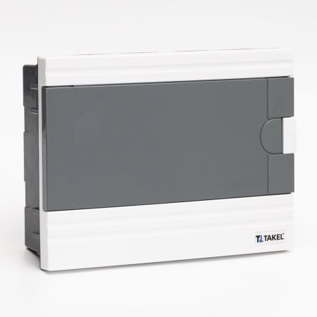 (512755) Щиток внутренний FF-WG на 12 модулей. белый. серая дверь.. Argent IP 40. TAKEL