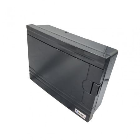 (512762) Щиток наружный SF-BB на 12 модулей. черный. черная дверь.. Argent IP 40. TAKEL