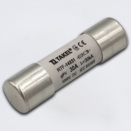 (514759) Плавка вставка предохранителя RTF 10х38 30А 1000V DC. gPV. TAKEL