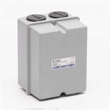 (516991) Рубильник кулачковый QS-5R реверсивный 1-0-1 63A 3P. TAKEL
