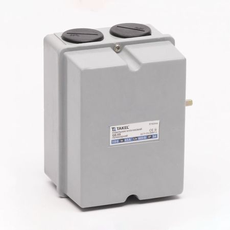 (516995) Рубильник кулачковый QS-5S опрокидывающий 1-0-2 63A 4P. TAKEL