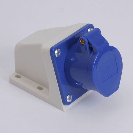 Розетка стаціонарна зовнішня LEE 703237 63A 2P E