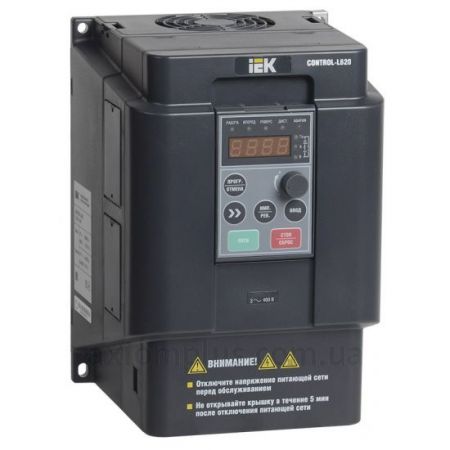 (CNT-L620D33V055-075TE) Преобразователь частоты CONTROL-L620. P=5.5 кВт. Uвх=380В/Uвых=380В. IEK