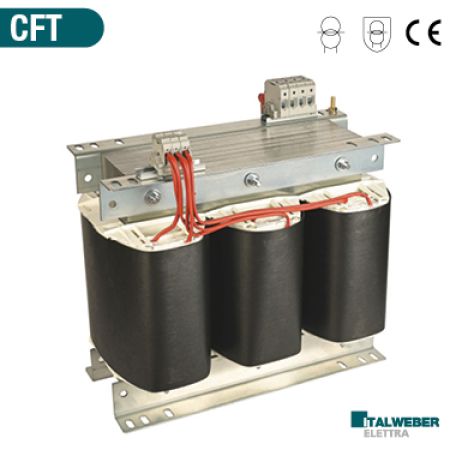 Трансформатор напруги 1.6 кВА ITALWEBER CFT001K6D267 Uвх 230В Uвих 400В