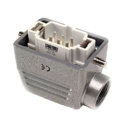Кожух зі штепсельною вставкою вилки EMAS EBM06FU10 6 контактів 16A