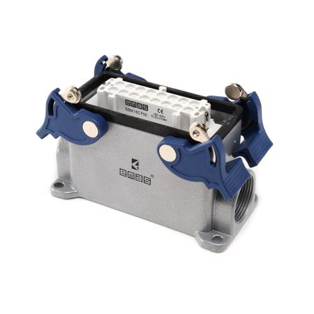 Корпус з розеткою в зборі EMAS EBM16PD24 16 контактів 16A