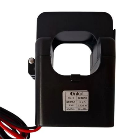 Трансформатор струму з роз'ємним осердям 600 5A ONKA Elektrik MSK506005105 50 кл.1 5VA