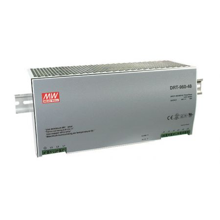 Імпульсний блок живлення DRT 960 24 Mean Well DRT 960 24 Потужність 960 Вт