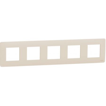 (NU345130) Механизм розетка TV/R одинарная. 2 модуля. UNICA NEW алюминий. Schneider Electric