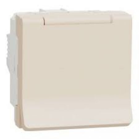 (NU800644) Коробка для открытой установки. 3-постовая. UNICA NEW слоновая кость. Schneider Electric