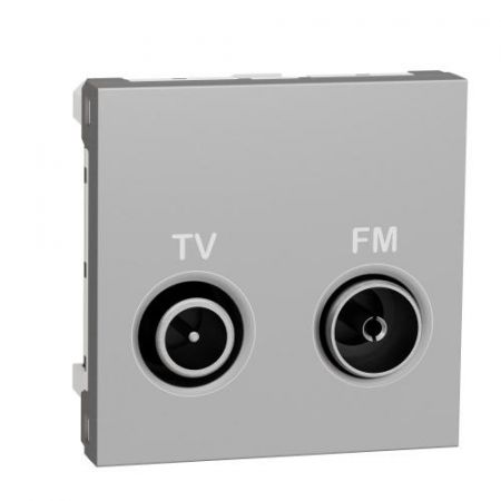 (NU520118) Механизм 1 клавишного выключателя. 10А 2 модуля. UNICA NEW белый. Schneider Electric