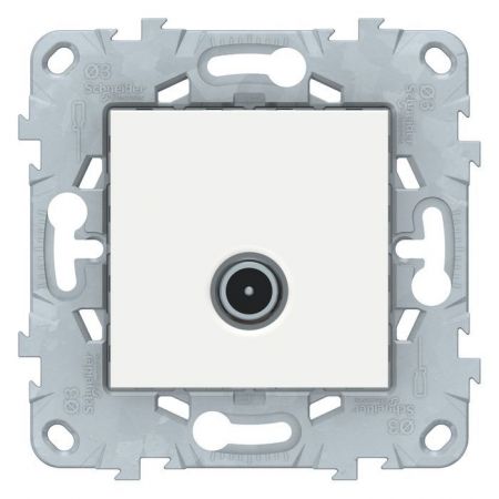 (NU546418) Механизм розетки TV оконечная. UNICA NEW белая. Schneider Electric