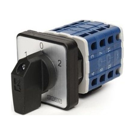 (PSA025KD334S) Кулачковый переключатель полюсов реверсивный 3P 25А "(1-0-2). EMAS