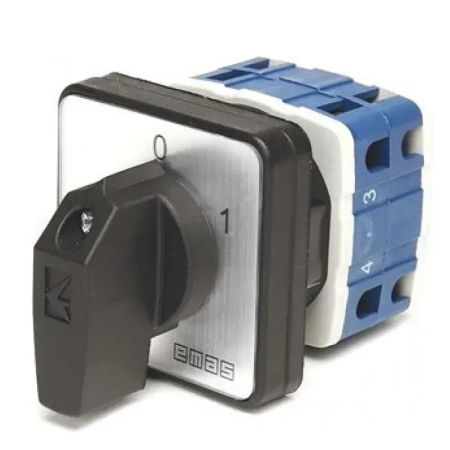 (PSA040AK431S) Кулачковый переключатель 4P 40А "0-1". EMAS