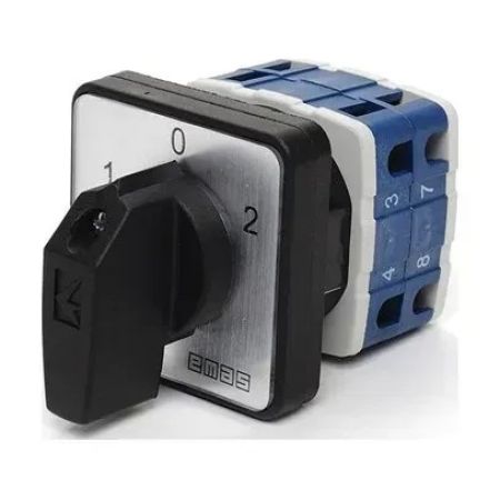 (PSA040KD234S) Кулачковый переключатель полюсов реверсивный 2P 40А "(1-0-2). EMAS