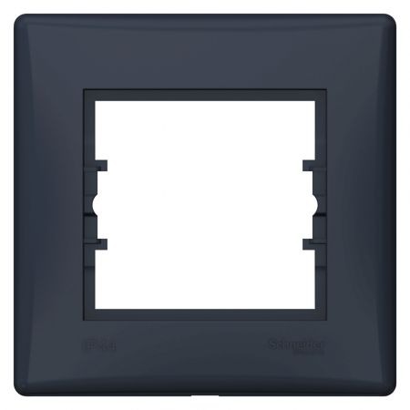 (SDN5810570) Декоративная рамка одноместная Sedna горизонтальная IP44. графит. Schenider Electric