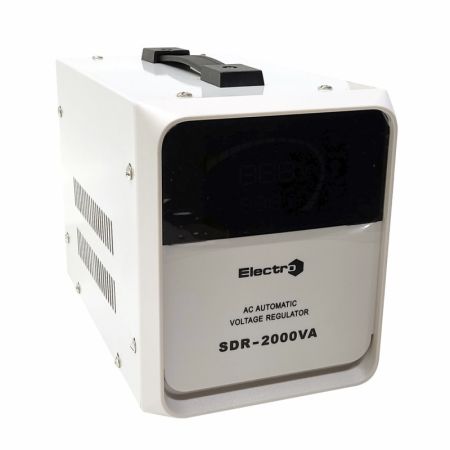 (SDR20ELW) Стабилизатор напряжения SDR-2000. 2кВА. белый напольный корпус. ElectrO