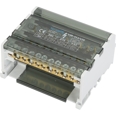 Блок розподільчий VJB 411 125 на DIN рейку Vector VS VJB411 125 125A