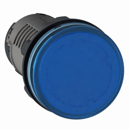 (XA2EVM6LC) Индикаторная лампа серии XA2. 220V AC. синяя. Schneider Electric