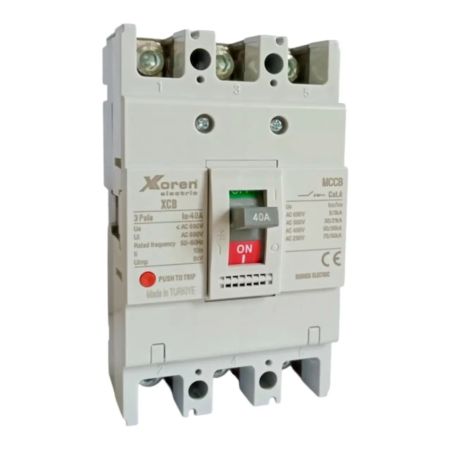 (XCB 3FF50-0160-0040) Автоматический выключатель Iн=40 А. 380В. 3P. 50 кА. XKoren Electric