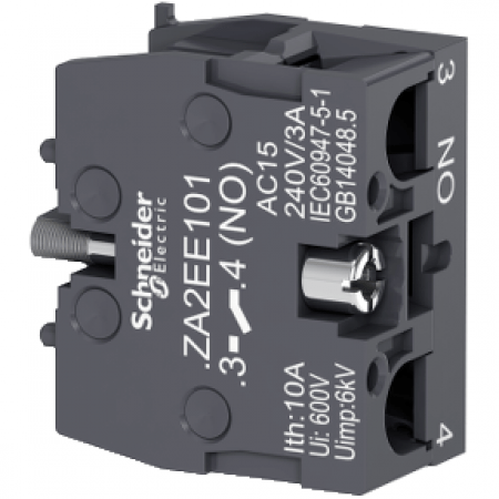 (ZA2EE101) Контактный блок. 1NO. Schneider Electric