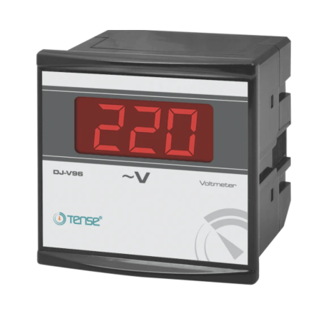 (DJ-V96) Однофазный цифровой вольтметр. 96x96 мм. Uпит=140-260V AC. диап.1-500V. Tense
