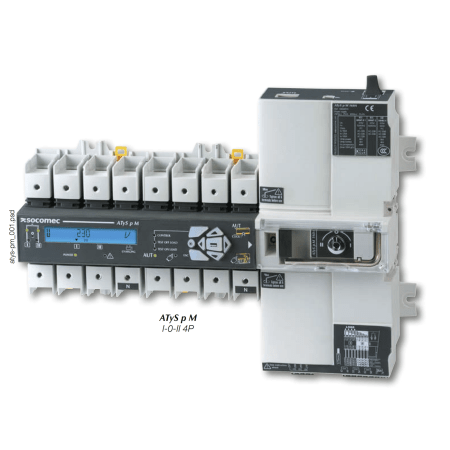 (93644006) АВР для любых задач (программируемые) ATyS p M 4P 63А 230/400Vac. Socomec