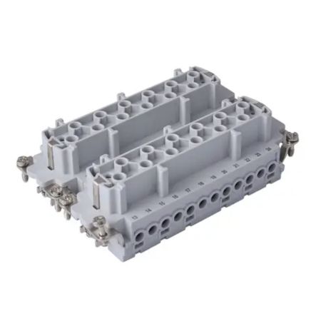 Контактна група для багатопінових роз'ємів HDC TP Electric 24 2416 200 01 24 2416 210 01 гвинтові затискачі