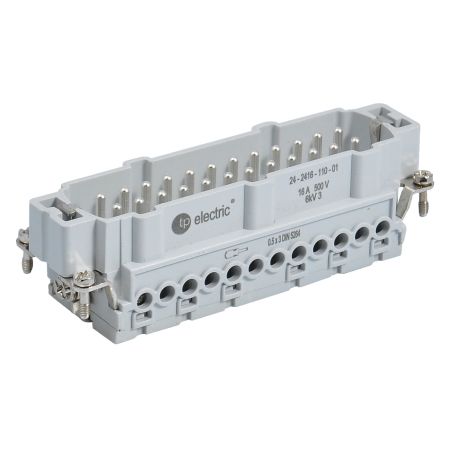 Контактна група для багатопінових роз'ємів HDC TP Electric 24 2416 100 01 гвинтові затискачі
