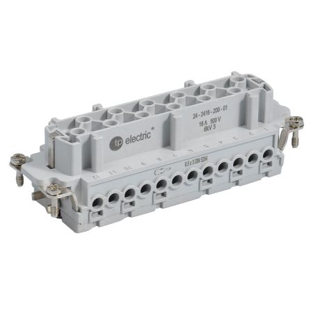 Контактна група для багатопінових роз'ємів HDC TP Electric 24 2416 210 01 гвинтові затискачі