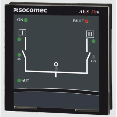 (95992020) Удаленный LCD дисплей D-20 для отображения IP21. Socomec