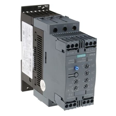 (3RW4038-1BB05) Устройство плавного пуска 3RW4038-1BB05 In-72A. P-45 кВт. U=400-600В~. SIEMENS