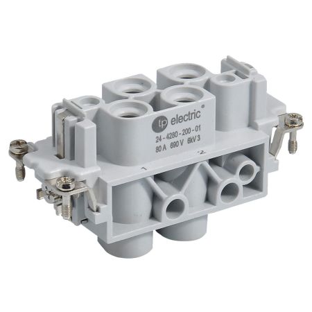 Контактна група для багатопінових роз'ємів HDC TP Electric 24 4280 200 01 гвинтові затискачі