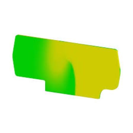 Кришка торцева для клем Klemsan PYK 0.0.0.4.46492T для електромонтажу на DIN рейці