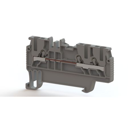 Трипровідна пружинна клема PYK 1.5 ME Klemsan 0.0.0.3.07039 сіра
