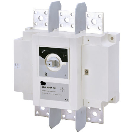 (LBS-1000A/3P) Выключатель нагрузки (I-0) LBS 3х1000A. 3P с прямой ручкой. EON ELECTRIC