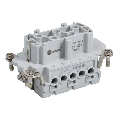 Контактна група для багатопінових роз'ємів HDC TP Electric 24 0616 200 01 гвинтові затискачі