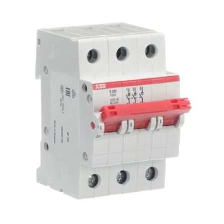 (2CDE283001R0100) Выключатель нагрузки E203/100  3P 100 А. 400 В.ABB