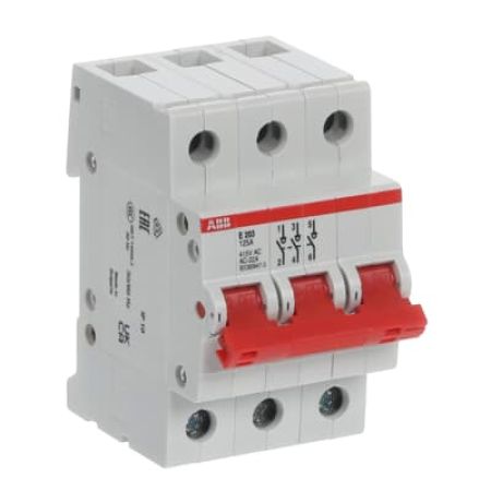 (2CDE283001R0125) Выключатель нагрузки E203/125  3P 63 А. 400 В.ABB