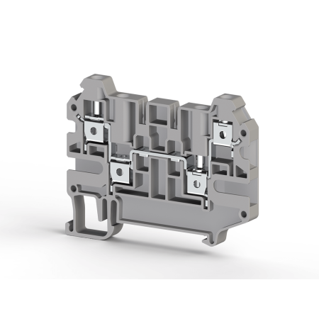 Чотириконтактна гвинтова клема AVK 4CC 0.0.0.3.25209 Сіра