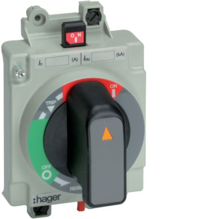 (HXC031H) Поворотная ручка продленная h250. IP55. з возможностью блокировки. Hager