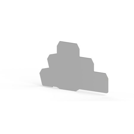 Кришка торцева для клем Klemsan PUK 0.0.0.4.50139 для електромонтажу на DIN рейці