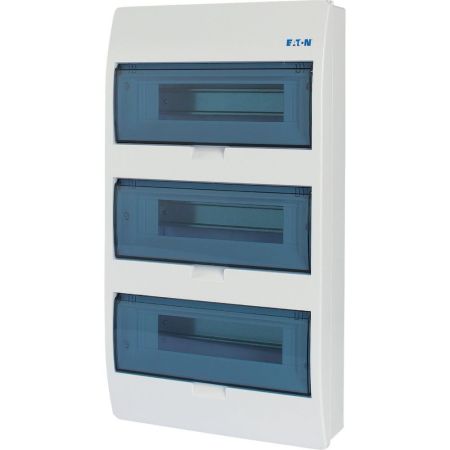 (284640) Щит BC-O-3/36-ECO 3 ряда. 36 модулей.навесное прозрачная дверь. серия Xboard Moeller