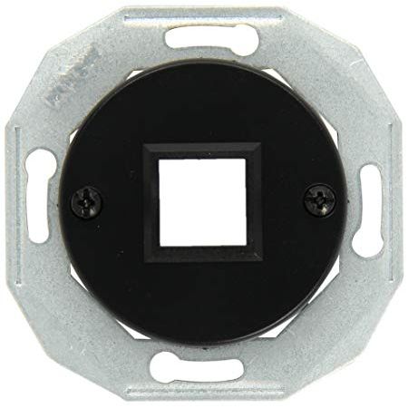 (WDE011702) Центральная плата для компьютерной розетки RJ45х1 RENOVA черная. Schneider Electric