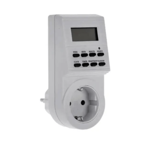 (XAZS-P2) Аналоговый таймер-розетка. программирование на неделю. 16A. 220-240V AC. XKoren Electric