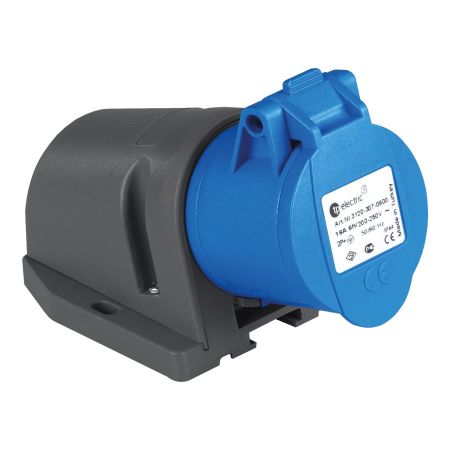 Силова розетка накладна TP ElEctric 3124 307 0900 32А
