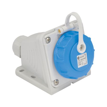Розетка настінного монтажу 2P E 16А IP68 TP Electric 3101 385 0900