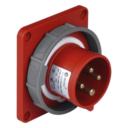 Силова вилка фланцева TP ElEctric 3127 320 1600 32А