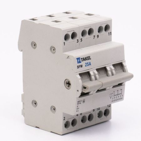 (507821) Переключатель нагрузки трехпозиционный SFM 3P 25A. TAKEL